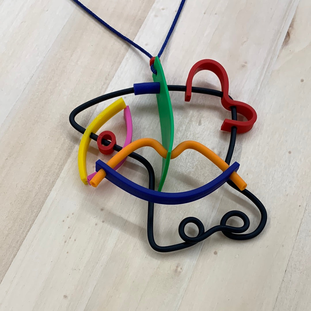 Abstract necklace